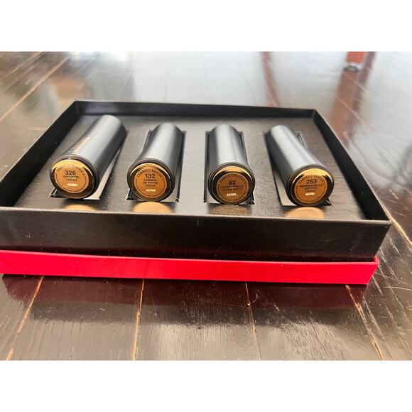 Lancome l'absolu rouge set 4 lipstick - Picture 2 of 11